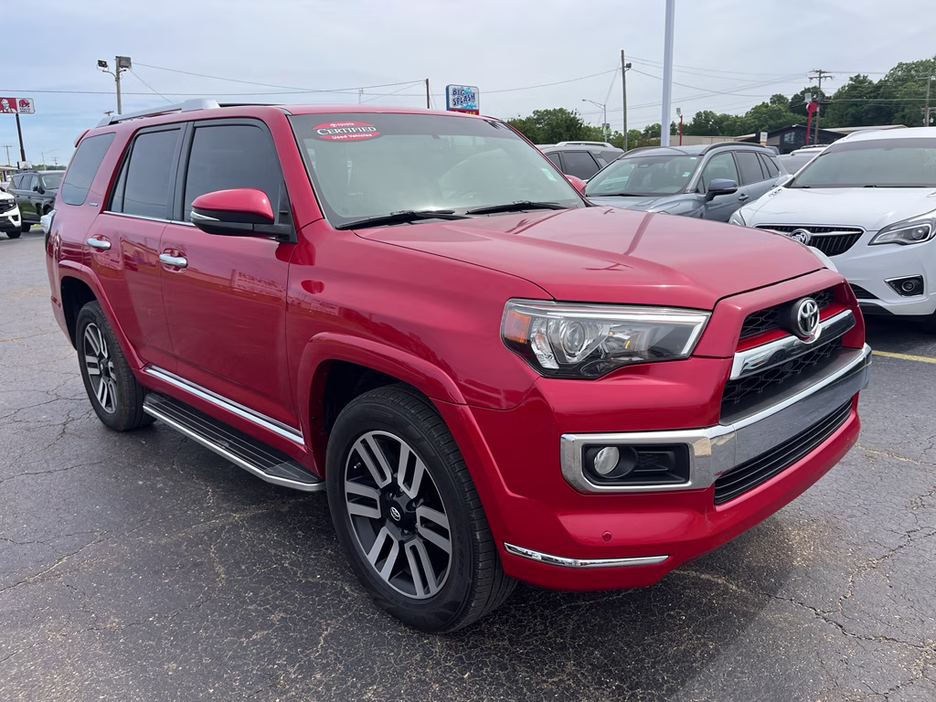 2016 Barcelona Red Metallic Toyota 4Runner Limited 4X4 SUV