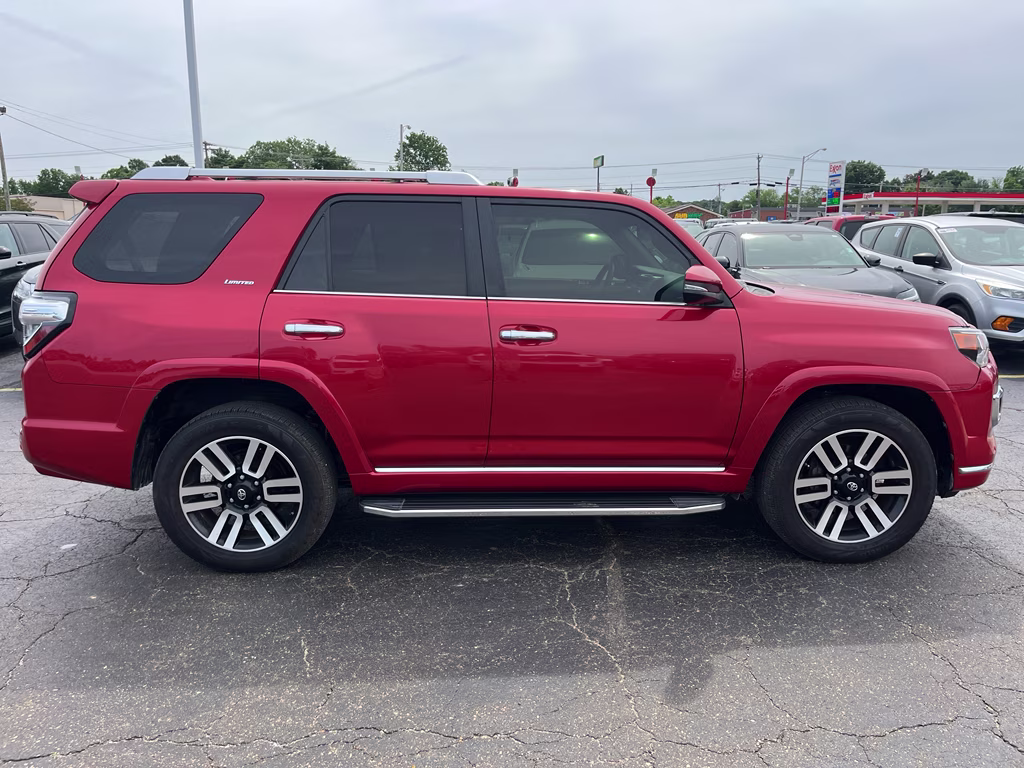 2016 Barcelona Red Metallic Toyota 4Runner Limited 4X4 SUV