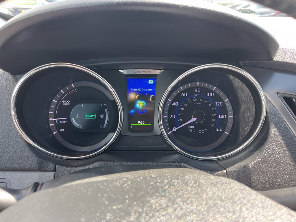 2013 Black Onyx Pearl Mica Hyundai Sonata Hybrid Limited FWD Sedan