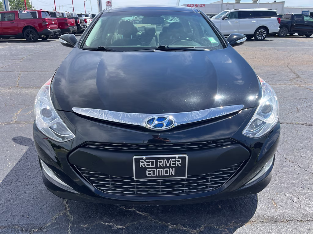 2013 Black Onyx Pearl Mica Hyundai Sonata Hybrid Limited FWD Sedan