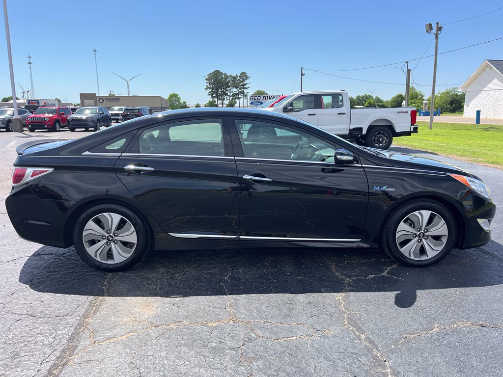 2013 Black Onyx Pearl Mica Hyundai Sonata Hybrid Limited FWD Sedan