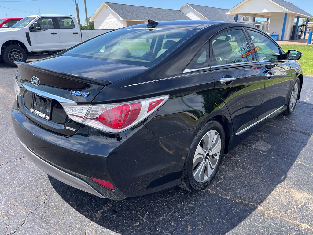2013 Black Onyx Pearl Mica Hyundai Sonata Hybrid Limited FWD Sedan