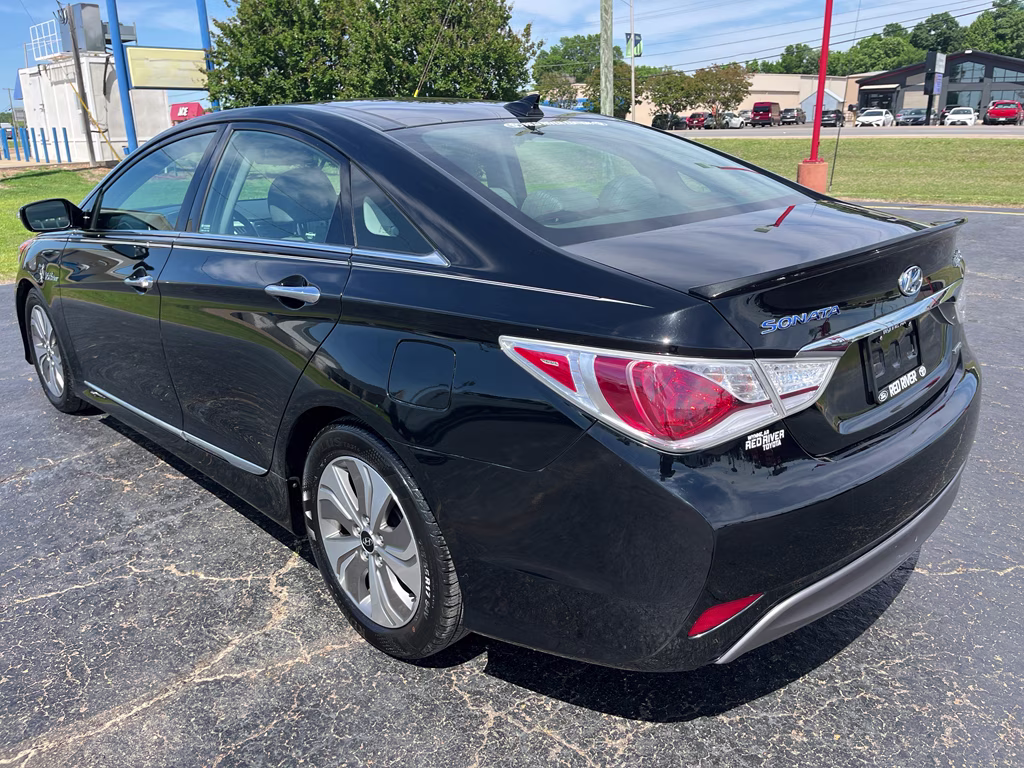 2013 Black Onyx Pearl Mica Hyundai Sonata Hybrid Limited FWD Sedan