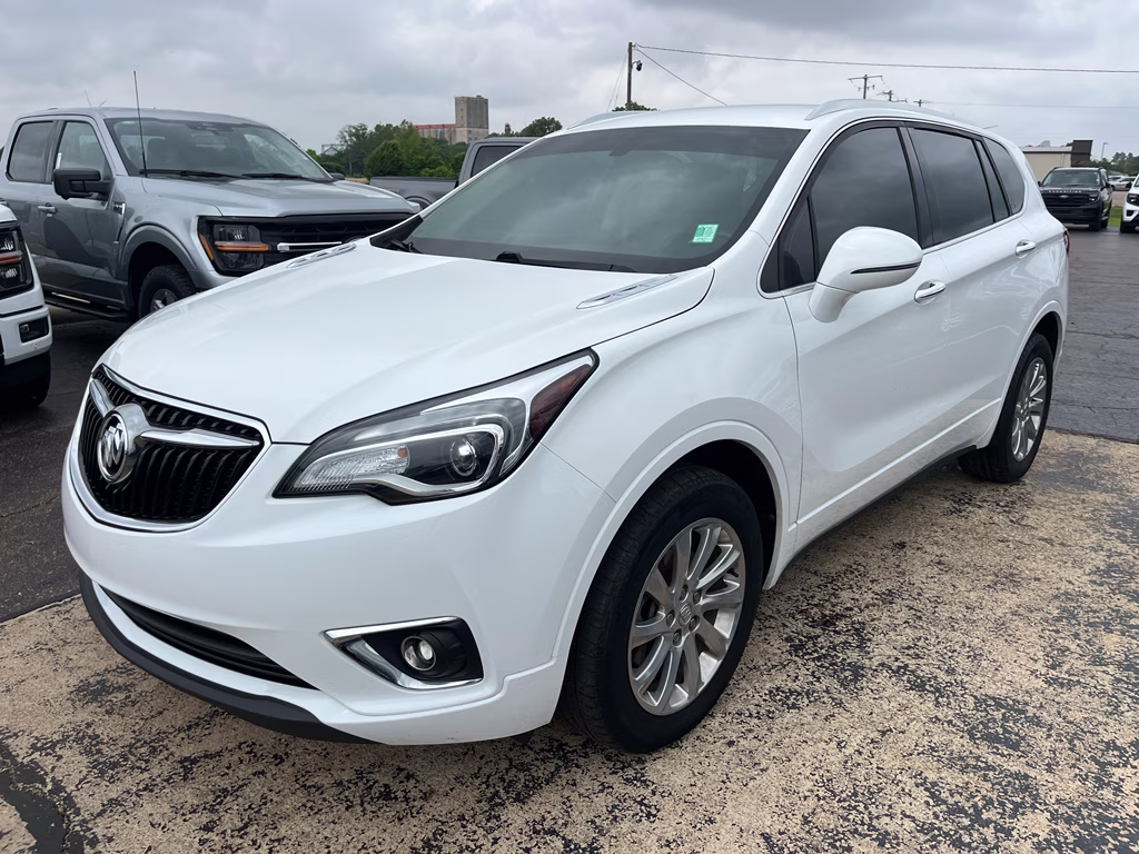2020 Summit White Buick Envision Essence AWD SUV