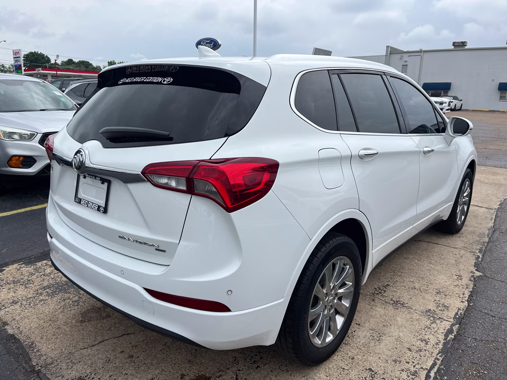 2020 Summit White Buick Envision Essence AWD SUV