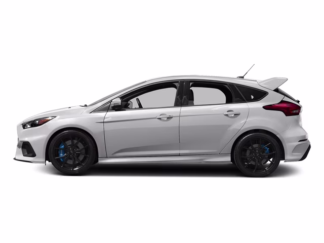 2017 Frozen White Ford Focus RS AWD Hatchback