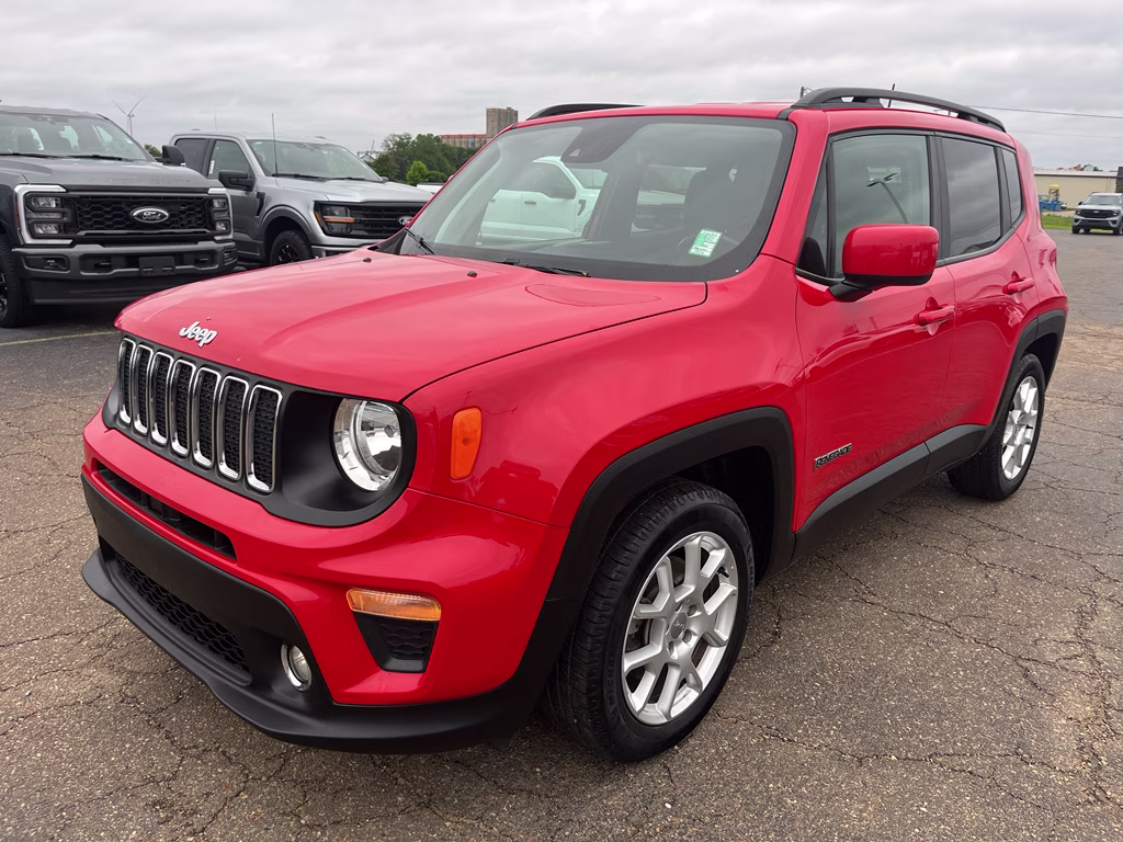 2021 Colorado Red Clearcoat Jeep Renegade Latitude FWD SUV