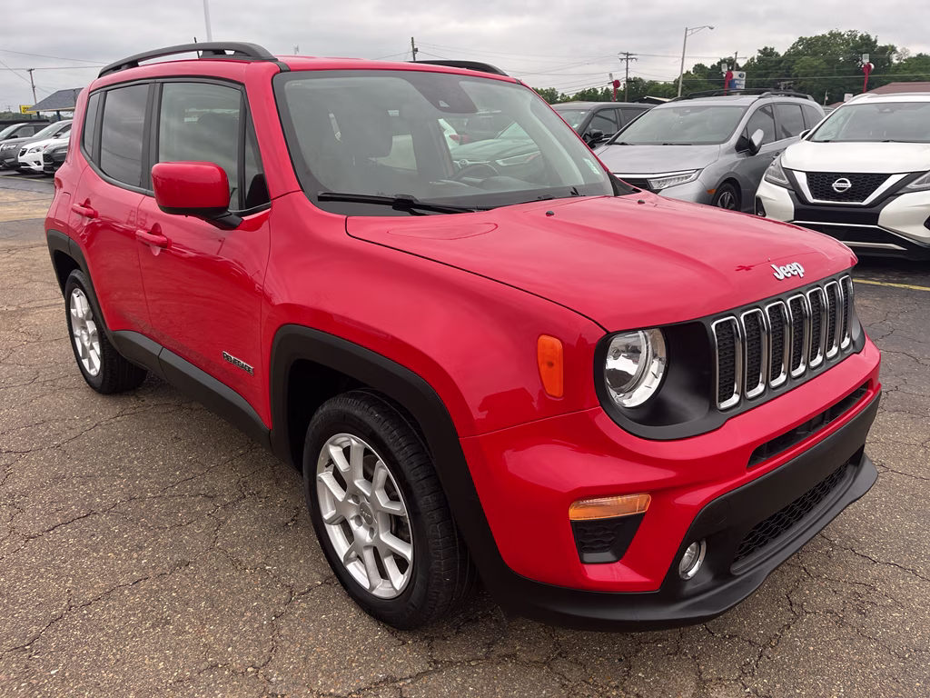 2021 Colorado Red Clearcoat Jeep Renegade Latitude FWD SUV
