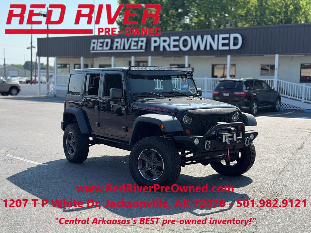 2015 Black Clearcoat Jeep Wrangler Rubicon 4X4 SUV