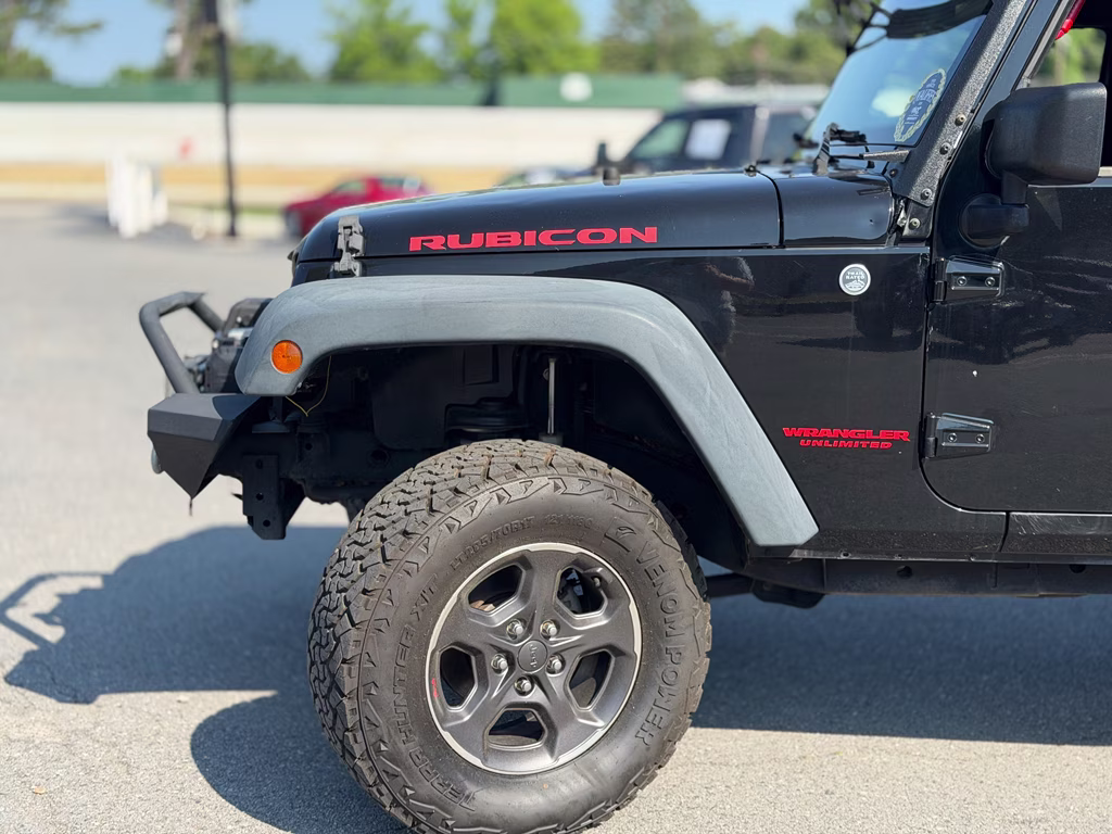 2015 Black Clearcoat Jeep Wrangler Rubicon 4X4 SUV