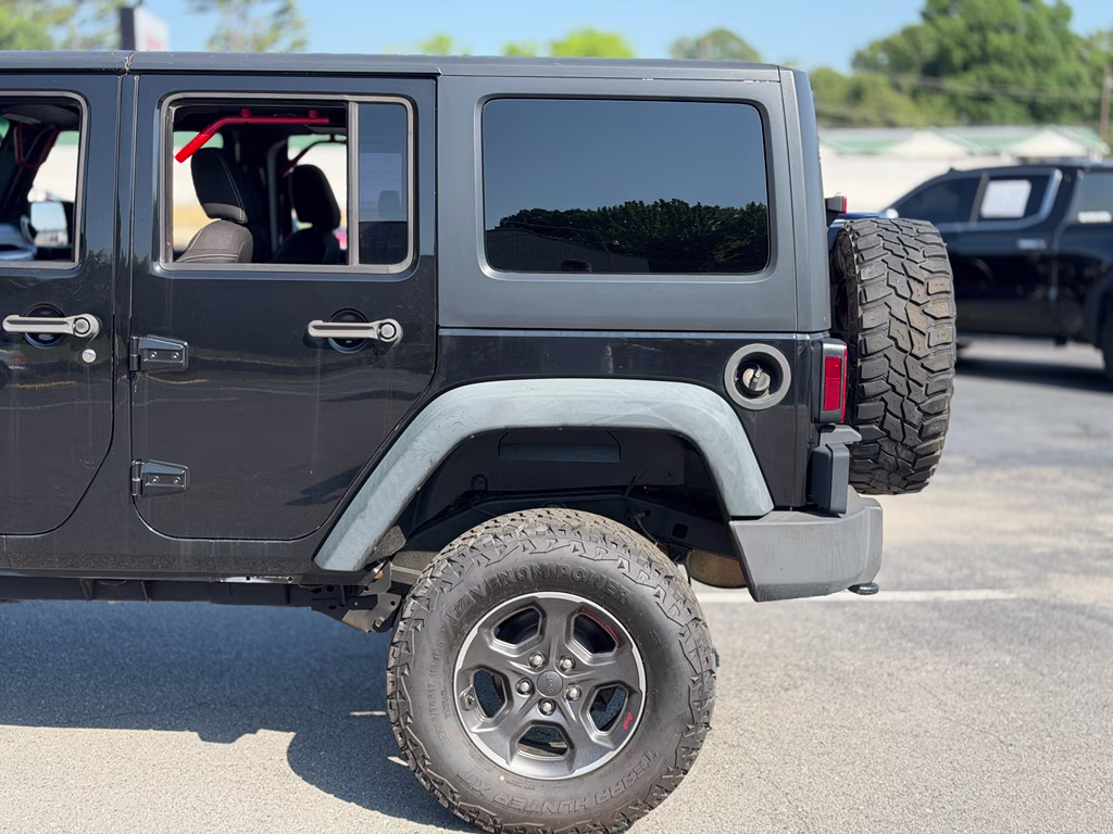 2015 Black Clearcoat Jeep Wrangler Rubicon 4X4 SUV