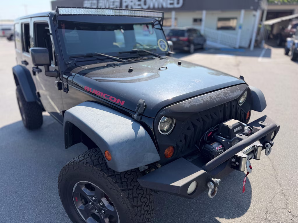 2015 Black Clearcoat Jeep Wrangler Rubicon 4X4 SUV