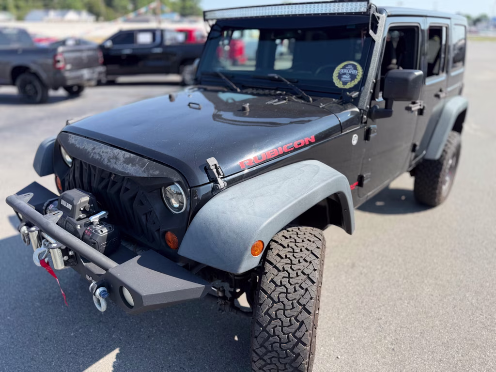 2015 Black Clearcoat Jeep Wrangler Rubicon 4X4 SUV