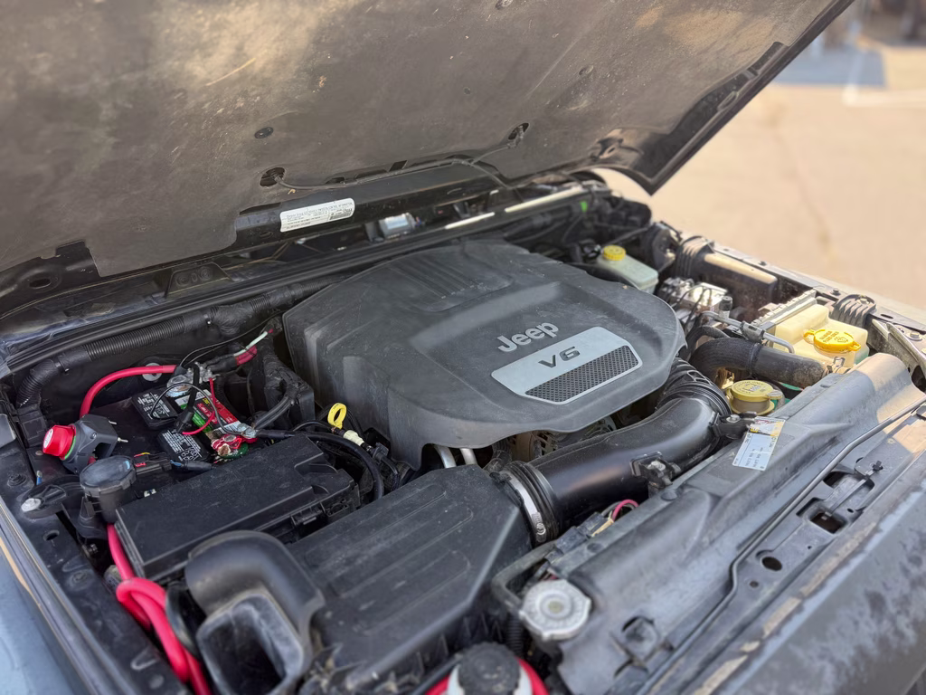 2015 Black Clearcoat Jeep Wrangler Rubicon 4X4 SUV