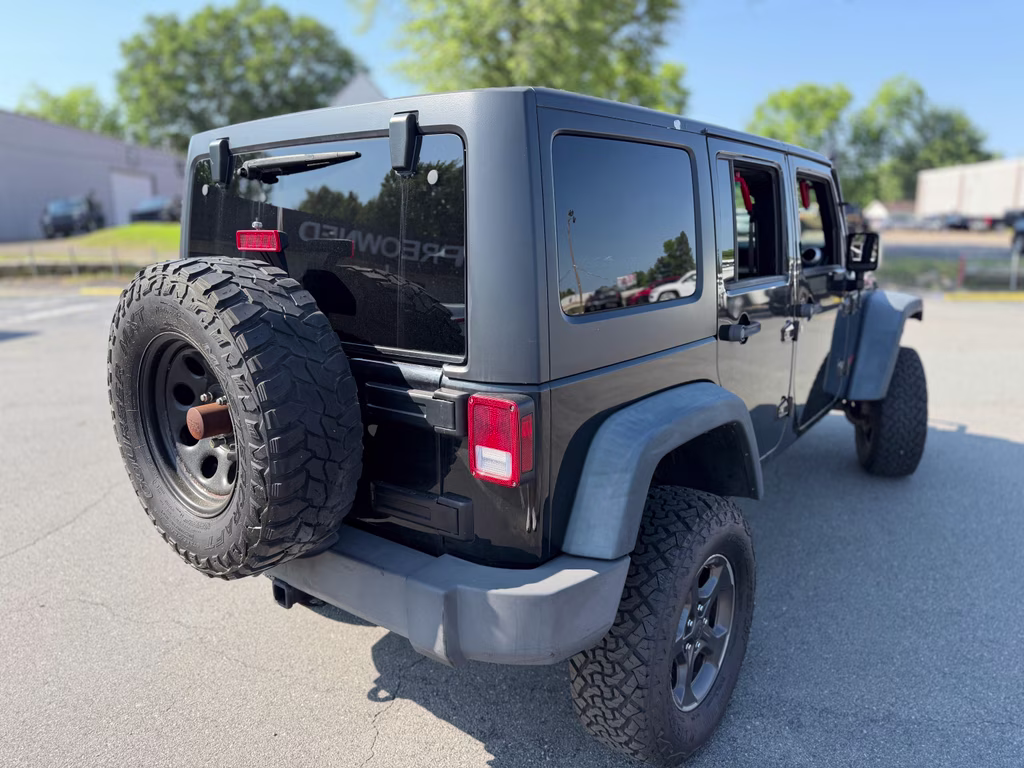 2015 Black Clearcoat Jeep Wrangler Rubicon 4X4 SUV