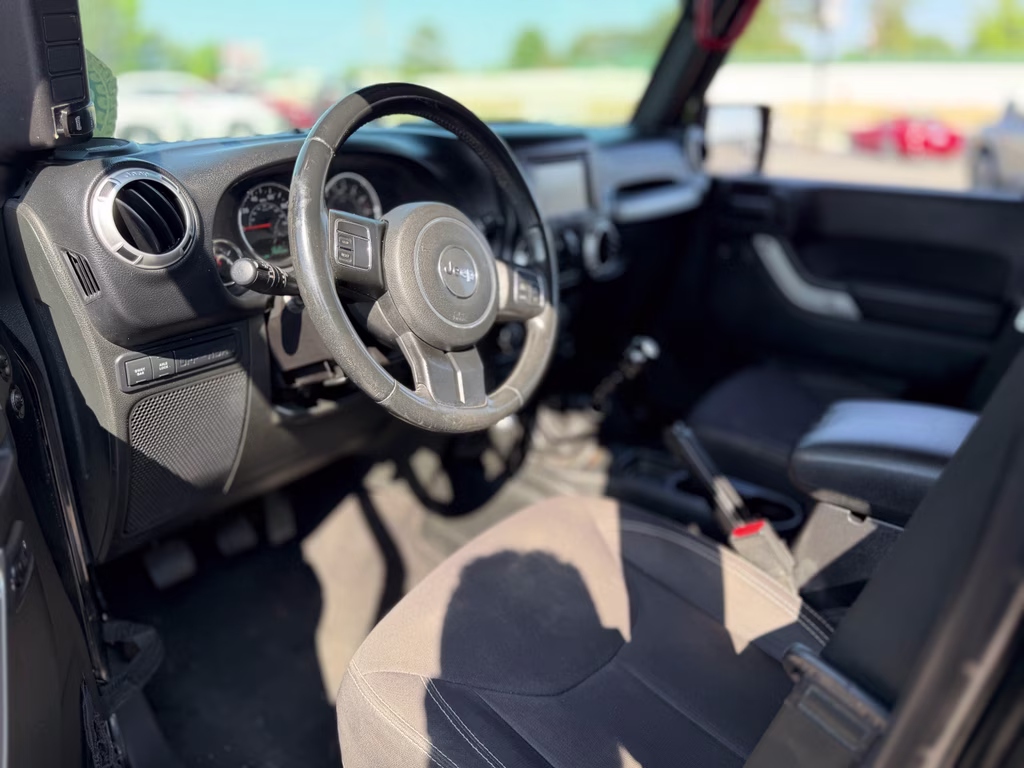 2015 Black Clearcoat Jeep Wrangler Rubicon 4X4 SUV
