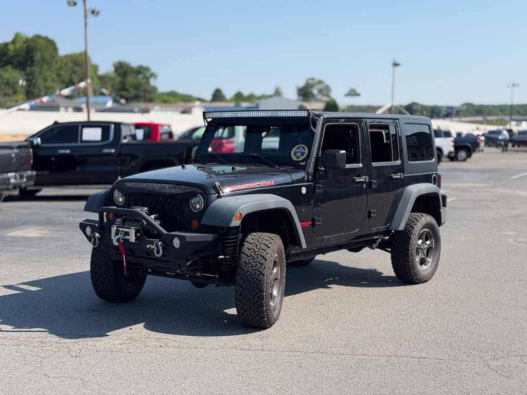 2015 Black Clearcoat Jeep Wrangler Rubicon 4X4 SUV