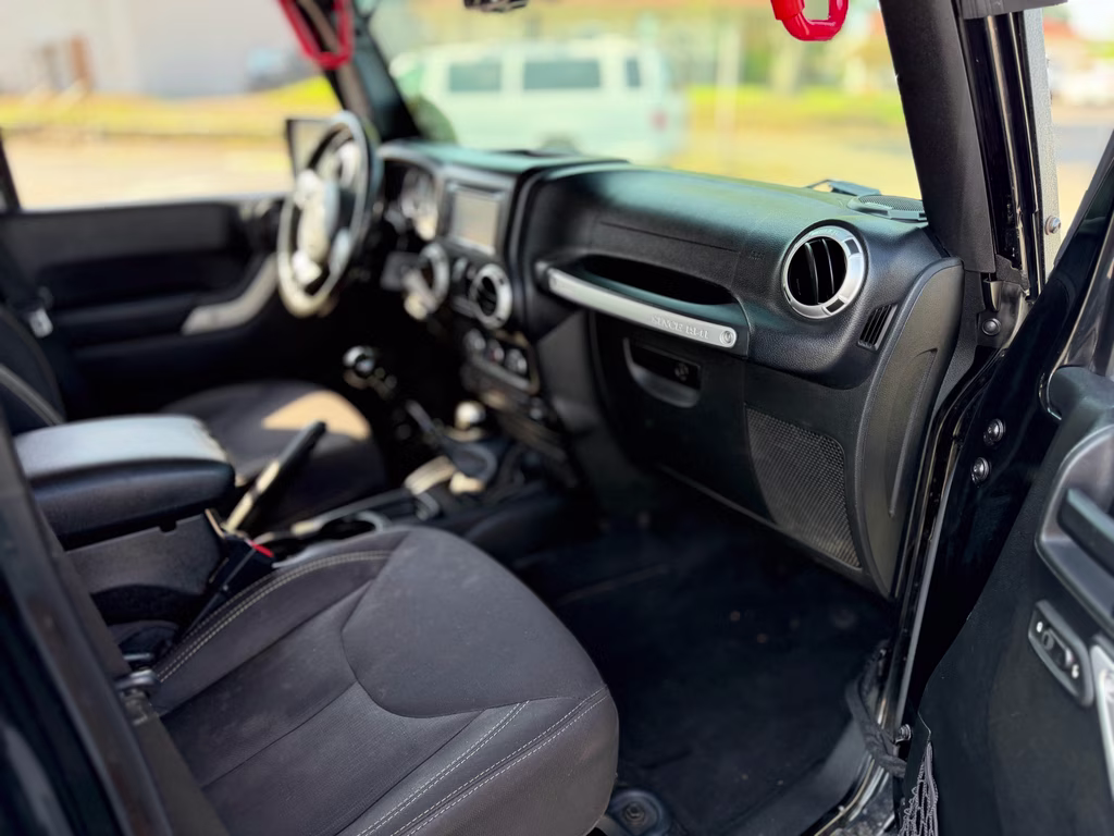 2015 Black Clearcoat Jeep Wrangler Rubicon 4X4 SUV