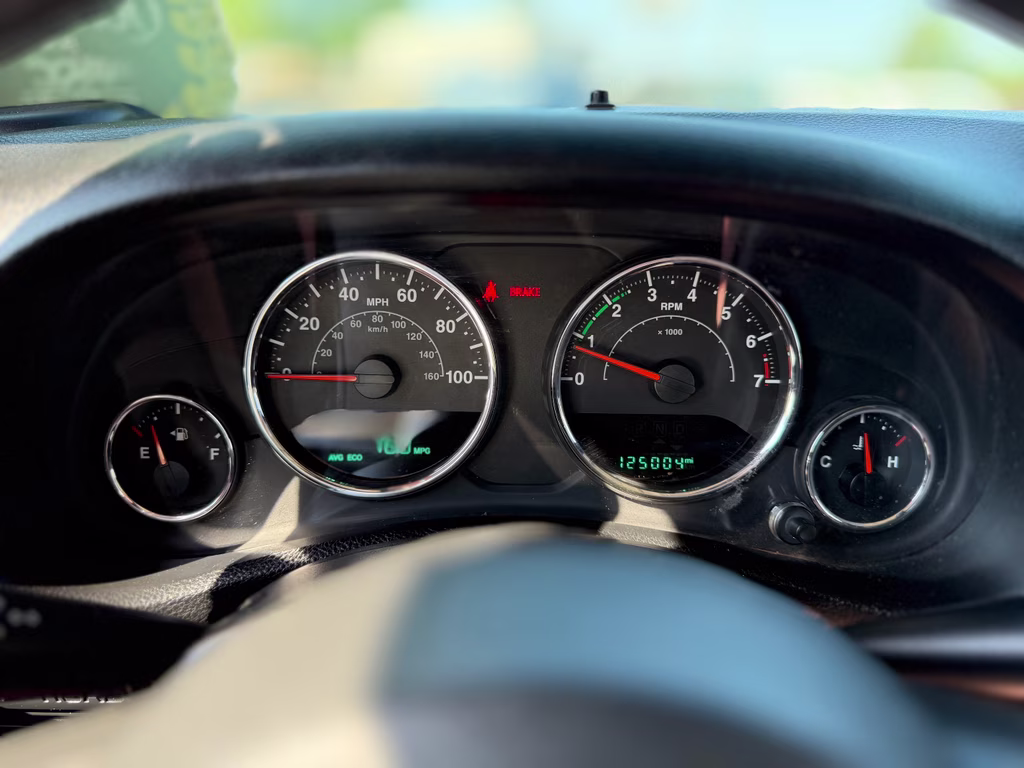 2015 Black Clearcoat Jeep Wrangler Rubicon 4X4 SUV