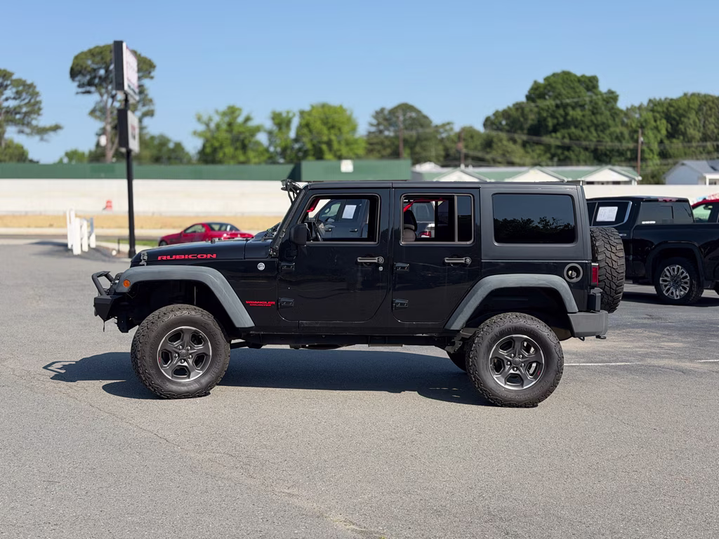 2015 Black Clearcoat Jeep Wrangler Rubicon 4X4 SUV