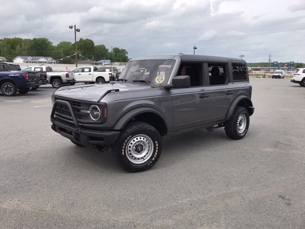 2022 Carbonized Gray Metallic Ford Bronco 4X4 SUV