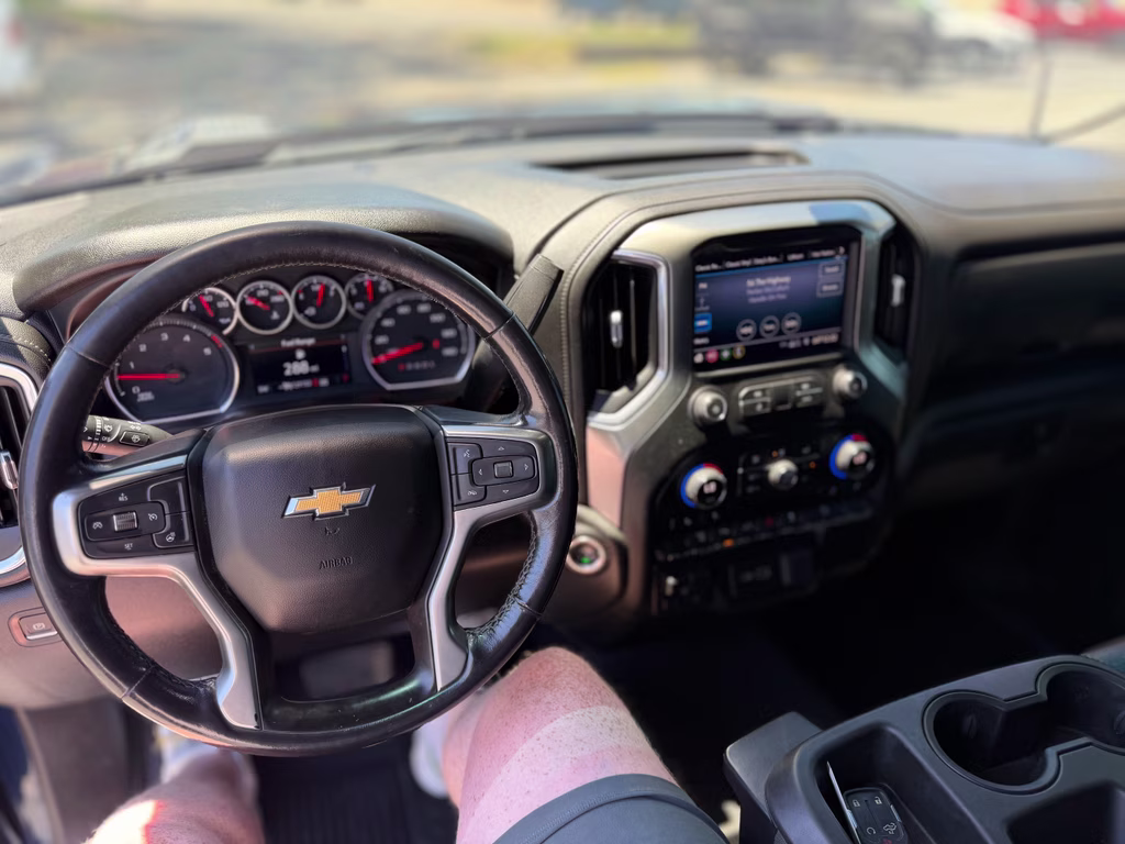 2021 Northsky Blue Metallic Chevrolet Silverado LT 4X4 Truck