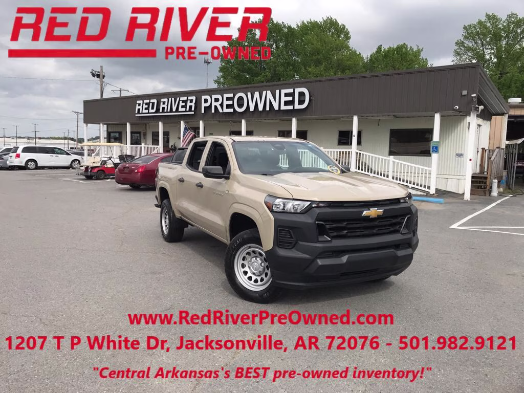 2023 Sand Dune Metallic Chevrolet Colorado 2WD Work Truck RWD Truck