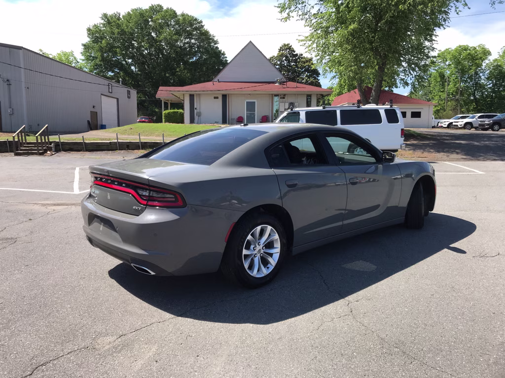 2018 Destroyer Gray Clearcoat Dodge Charger SXT RWD Sedan