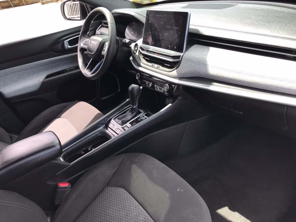 2024 Bright White Clearcoat Jeep Compass Sport 4X4 SUV