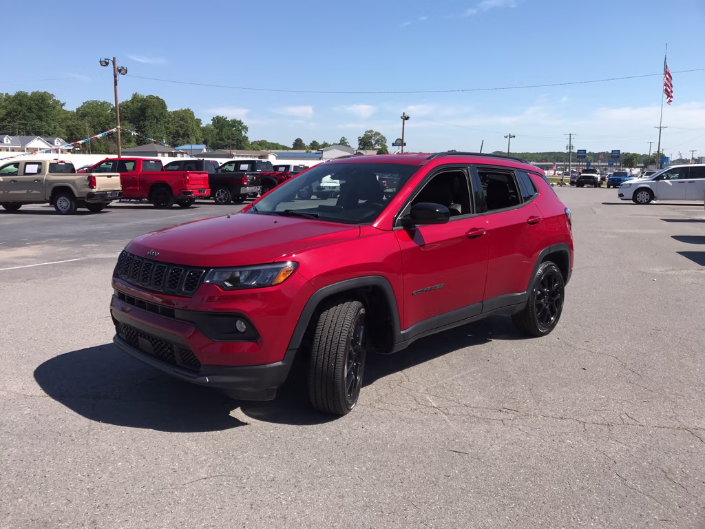 2026 Red Hot Pearlcoat Jeep Compass Latitude Altitude 4X4 SUV