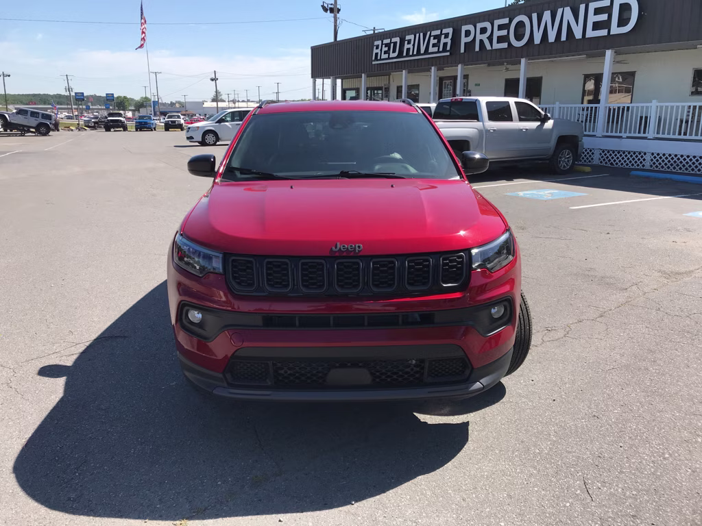2026 Red Hot Pearlcoat Jeep Compass Latitude Altitude 4X4 SUV