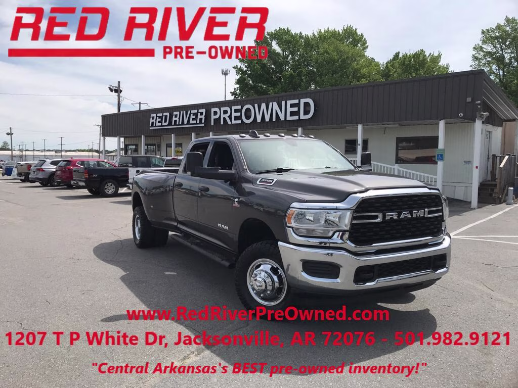 2022 Granite Crystal Metallic Clearcoat Ram 3500 Tradesman 4X4 Truck