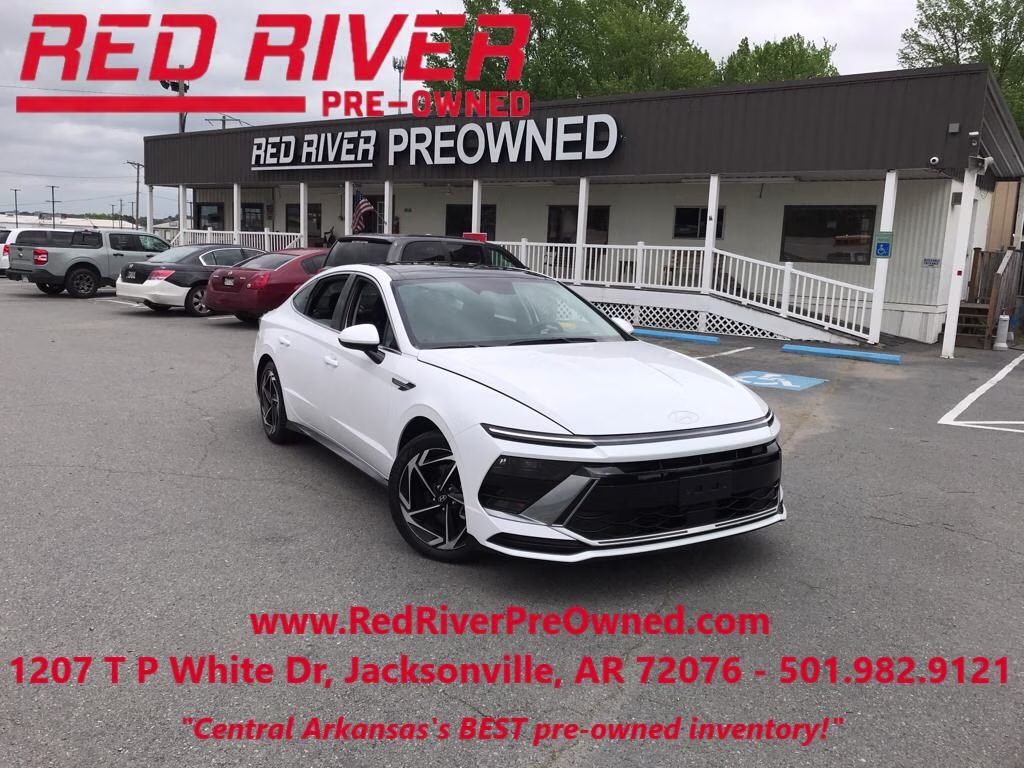 2025 Serenity White Hyundai Sonata SEL Convenience FWD Sedan