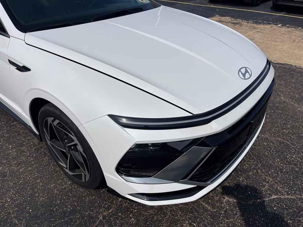 2025 Serenity White Hyundai Sonata SEL Convenience FWD Sedan