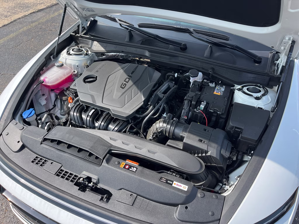 2025 Serenity White Hyundai Sonata SEL Convenience FWD Sedan