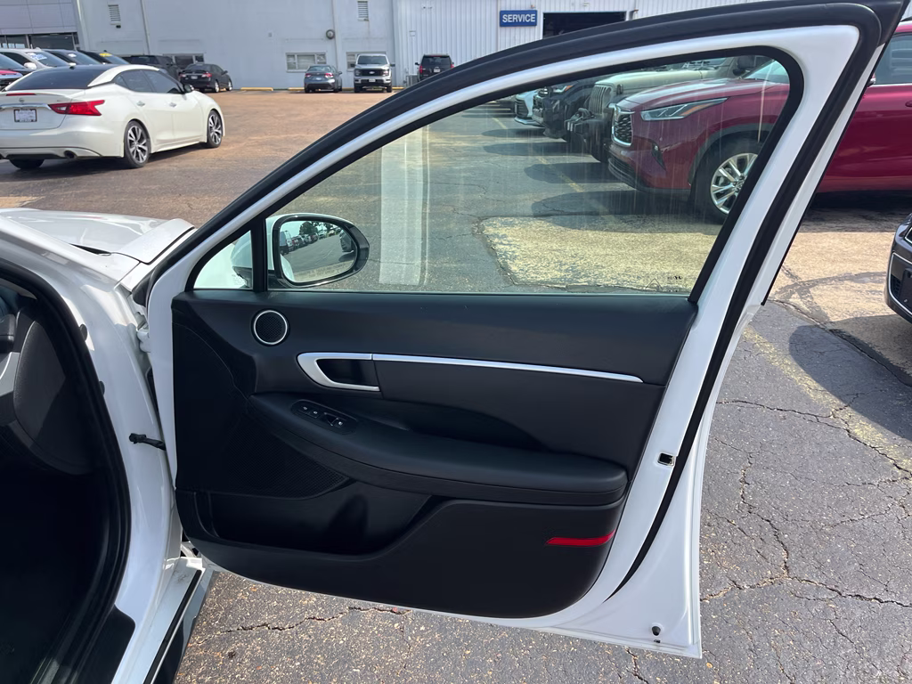 2025 Serenity White Hyundai Sonata SEL Convenience FWD Sedan