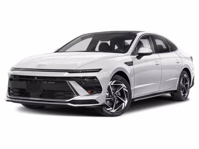 2025 Serenity White Hyundai Sonata SEL FWD Sedan