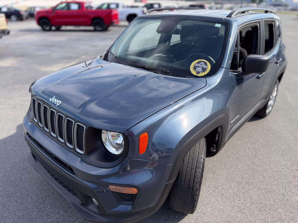2022 Slate Blue Pearlcoat Jeep Renegade Latitude 4X4 SUV