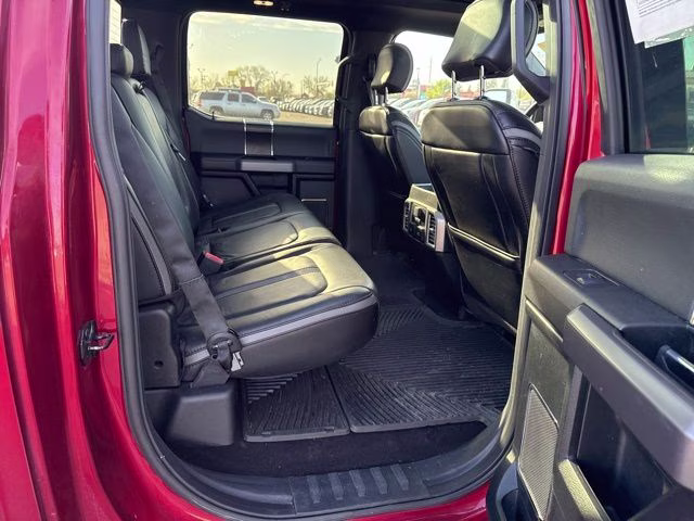 2018 Ruby Red Metallic Tinted Clearcoat Ford F-150 Platinum 4X4 Truck