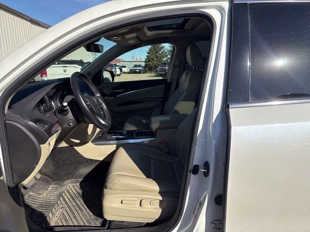 2018 White Acura MDX 3.5L AWD SUV