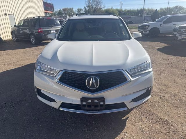 2018 White Acura MDX 3.5L AWD SUV