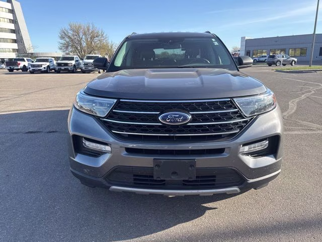 2021 Carbonized Gray Metallic Ford Explorer XLT 4X4 SUV