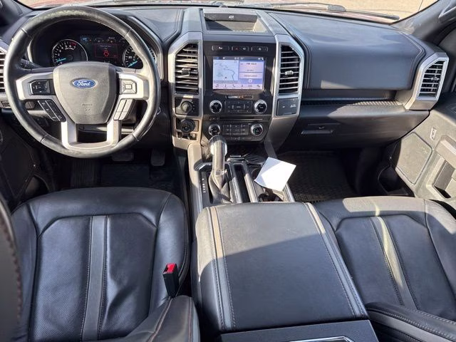 2018 Ruby Red Metallic Tinted Clearcoat Ford F-150 Platinum 4X4 Truck