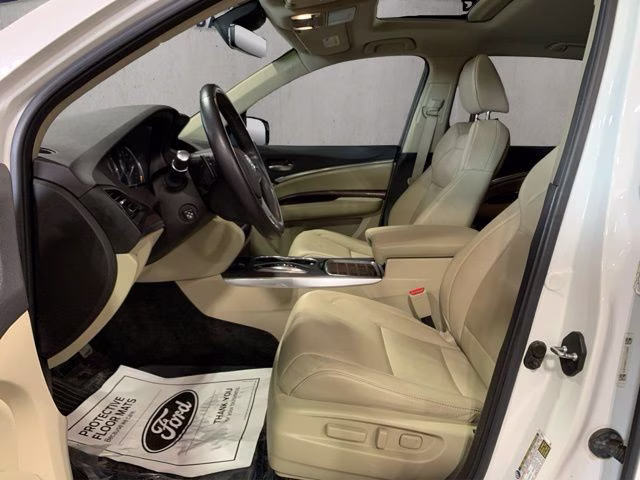2018 White Acura MDX 3.5L AWD SUV