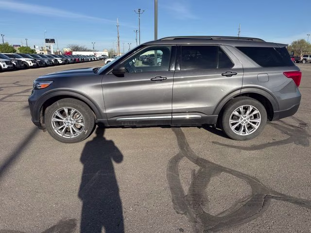 2021 Carbonized Gray Metallic Ford Explorer XLT 4X4 SUV