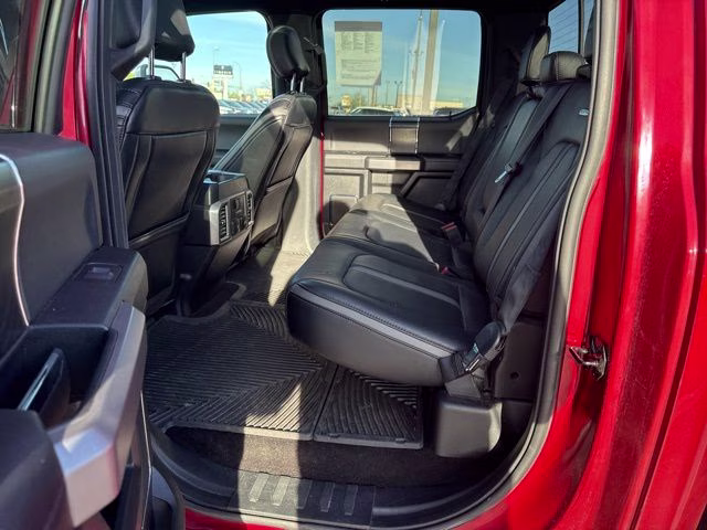 2018 Ruby Red Ford F-150 Platinum 4X4 Truck