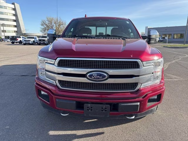 2018 Ruby Red Ford F-150 Platinum 4X4 Truck