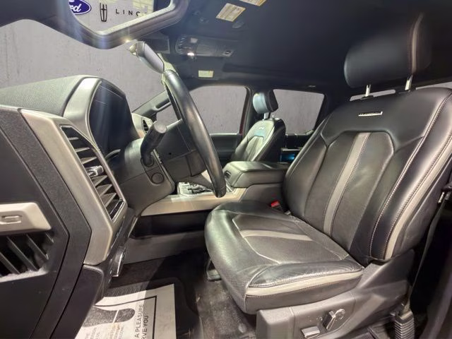 2018 Ruby Red Metallic Tinted Clearcoat Ford F-150 Platinum 4X4 Truck