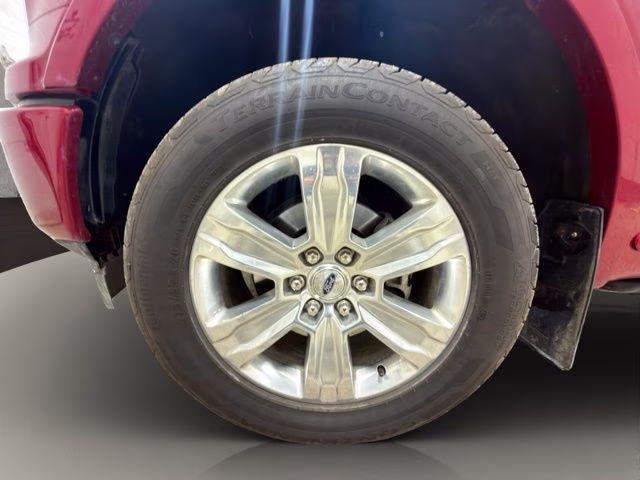 2018 Ruby Red Metallic Tinted Clearcoat Ford F-150 Platinum 4X4 Truck