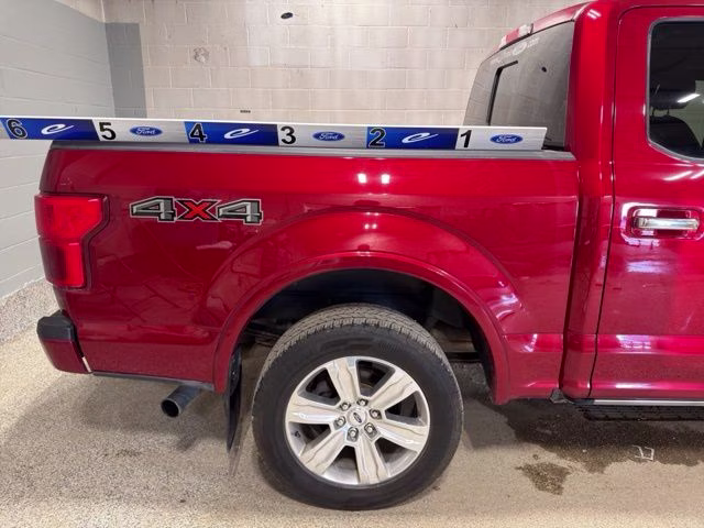 2018 Ruby Red Metallic Tinted Clearcoat Ford F-150 Platinum 4X4 Truck
